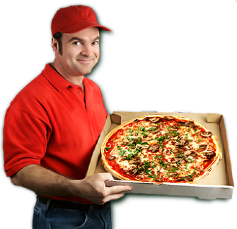 Cutie Pizza D32x32x4.5 - Albe PATRATE