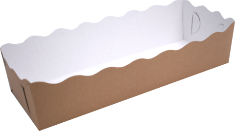 Tavite Ambalare Cozonac 30x14x7 cm Kraft Natur