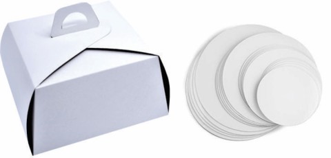 Cutie Tort Micro (carton gros) T35 + Disc Alb D35 (3 mm)