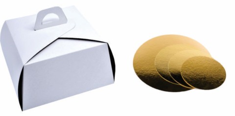 Cutie Tort Micro (carton gros) T35 + Disc Auriu D35 (3 mm)