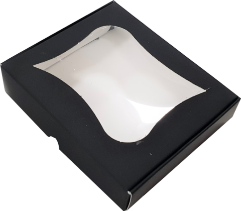 Cutii Negre cu display 10x12x2.5 cm