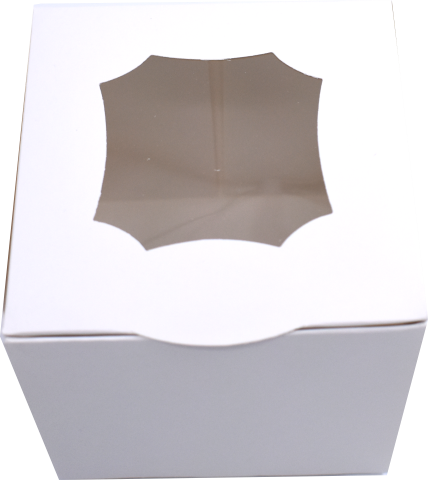 Cutii Albe cu display 10x10x10 Cm