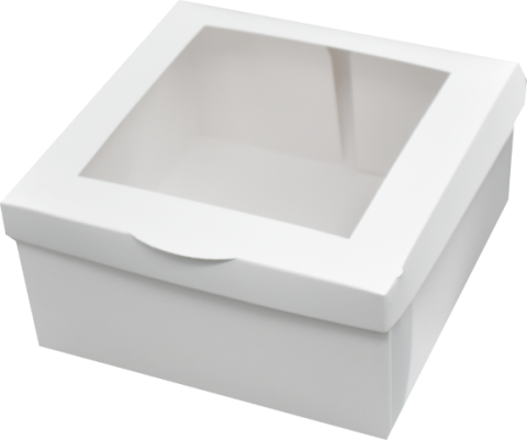 Cutii Albe cu display 18x21x10 cm