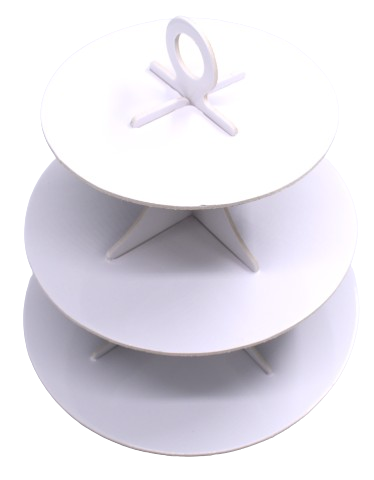 Cutii Macarons Turcoaz cu fereastra decupata 5.5x5.5x2.5 Cm (1 buc)