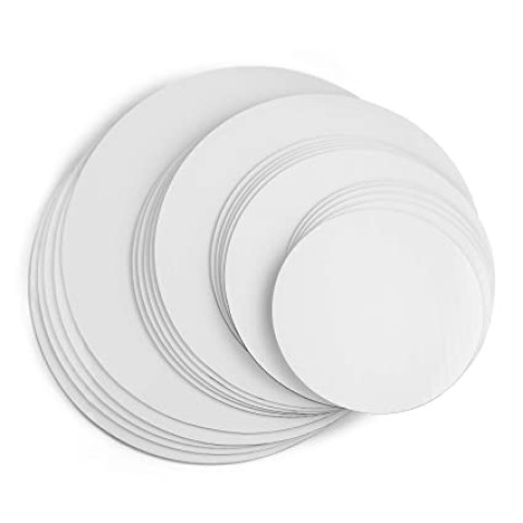 Discuri Tarte D26 cm Albe Duplex (carton fin)