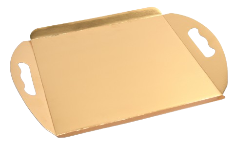 Tavi aurii cu maner 23x33x2.5 cm (5) (carton gros)